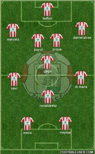 Zamora C.F. Formation 2013