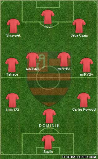 AA Flamengo Formation 2013