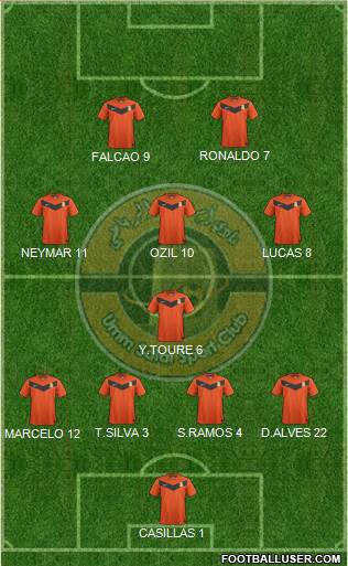Umm-Salal Sports Club Formation 2013