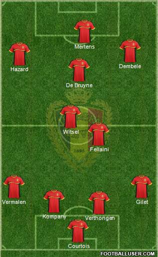 Belgium Formation 2013