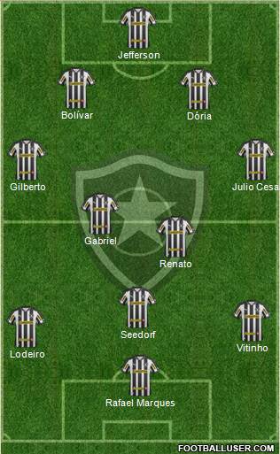 Botafogo FR Formation 2013