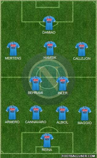 Napoli Formation 2013