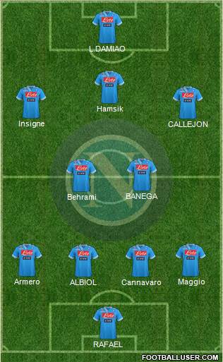 Napoli Formation 2013