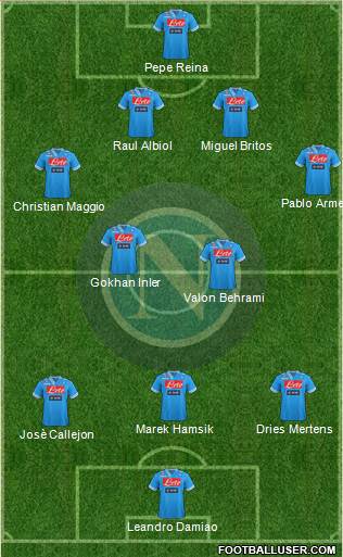 Napoli Formation 2013