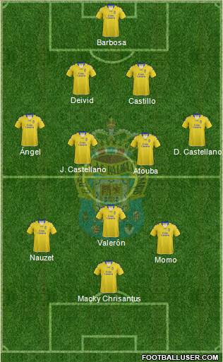 U.D. Las Palmas S.A.D. Formation 2013