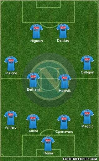 Napoli Formation 2013