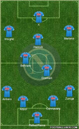 Napoli Formation 2013