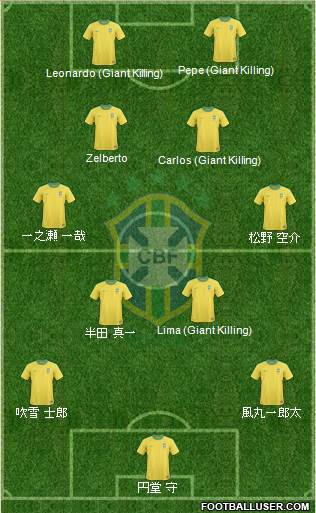 Brazil Formation 2013