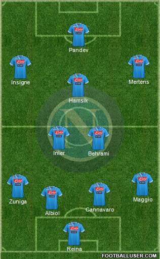 Napoli Formation 2013