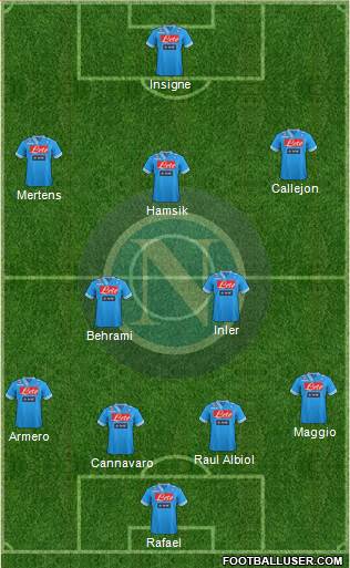 Napoli Formation 2013
