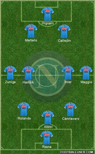 Napoli Formation 2013