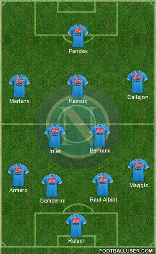 Napoli Formation 2013
