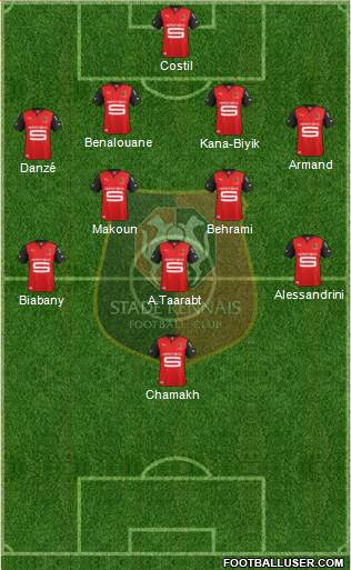 Stade Rennais Football Club Formation 2013