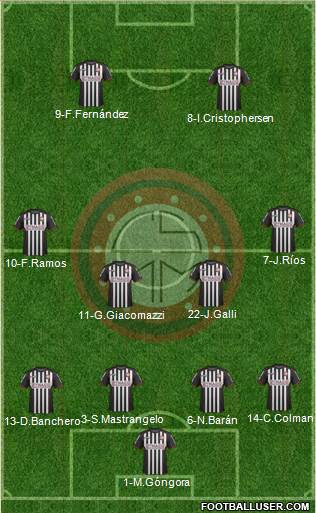 Club Sportivo Miramar Misiones Formation 2013