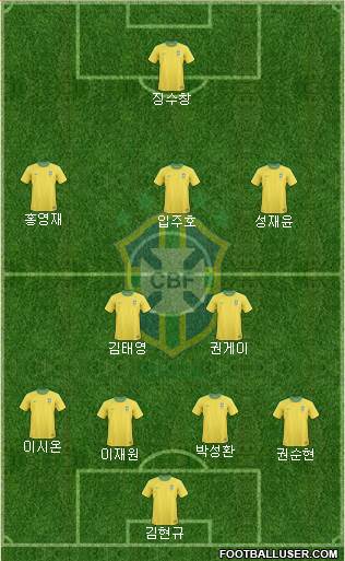 Brazil Formation 2013