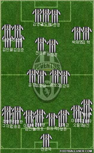 Juventus Formation 2013