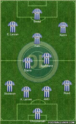 Odense Boldklub Formation 2013