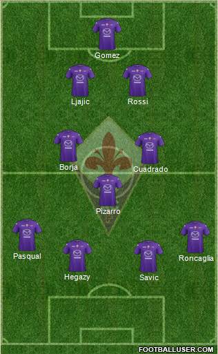 Fiorentina Formation 2013