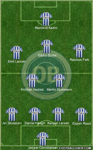 Odense Boldklub Formation 2013