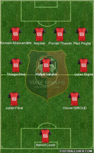 Stade Rennais Football Club Formation 2013