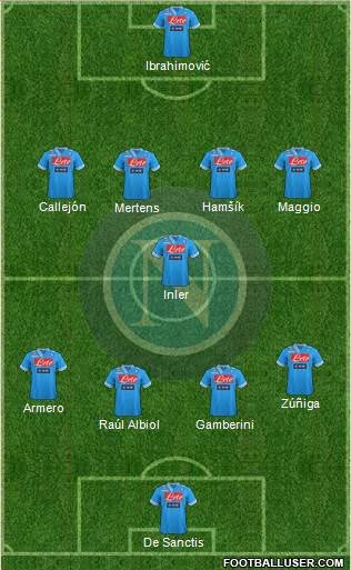 Napoli Formation 2013
