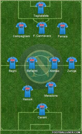 Napoli Formation 2013