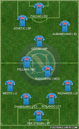 Napoli Formation 2013