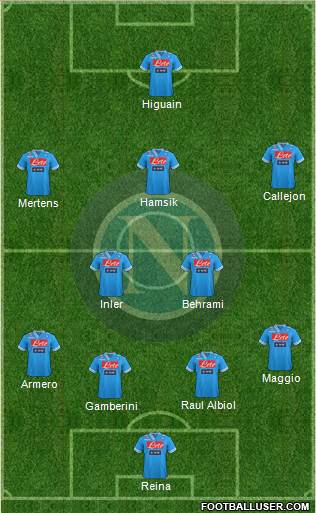 Napoli Formation 2013
