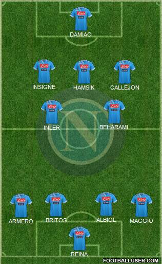 Napoli Formation 2013