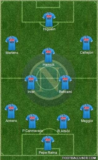 Napoli Formation 2013