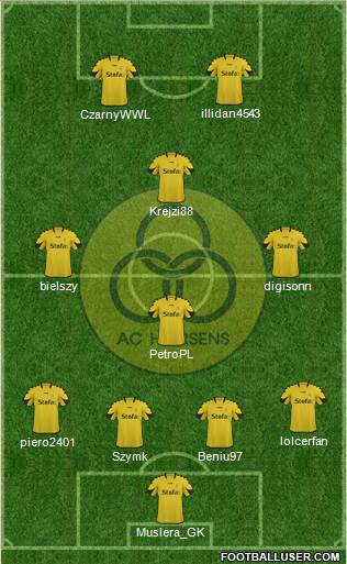 Alliance Club Horsens Formation 2013