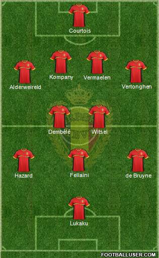 Belgium Formation 2013