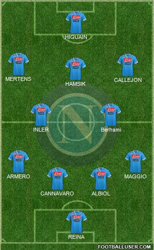 Napoli Formation 2013