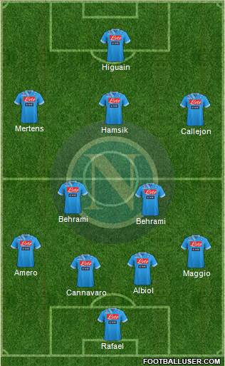 Napoli Formation 2013