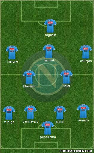 Napoli Formation 2013