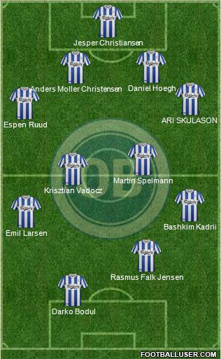 Odense Boldklub Formation 2013