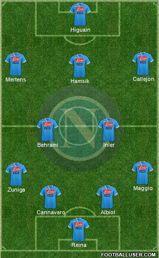 Napoli Formation 2013