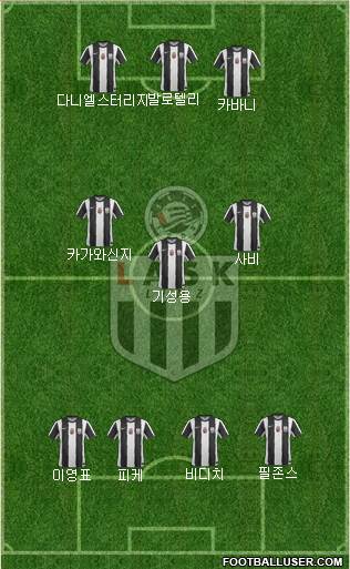 LASK Linz Formation 2013