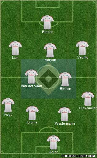 Hamburger SV Formation 2013