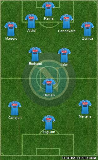 Napoli Formation 2013