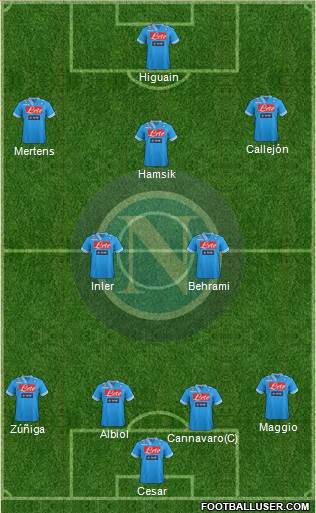 Napoli Formation 2013