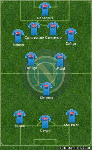 Napoli Formation 2013
