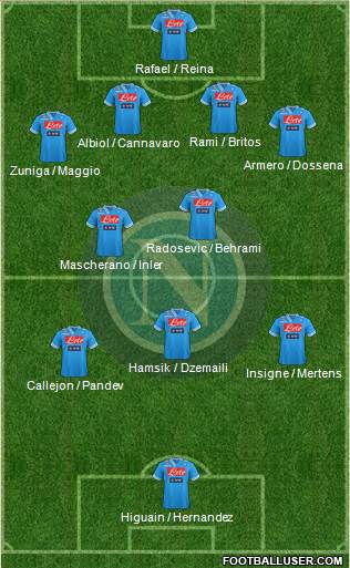 Napoli Formation 2013
