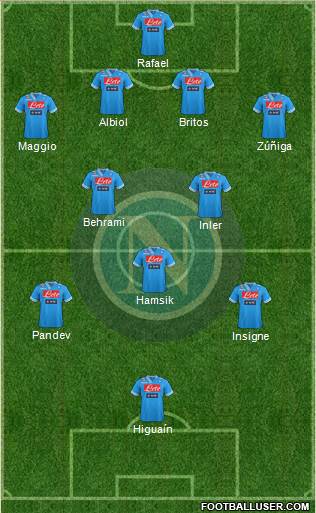 Napoli Formation 2013
