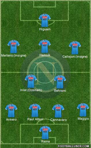 Napoli Formation 2013