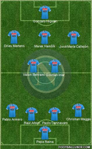 Napoli Formation 2013