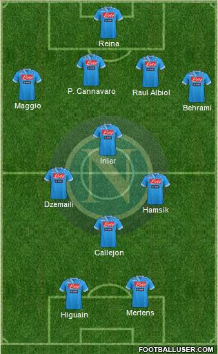 Napoli Formation 2013