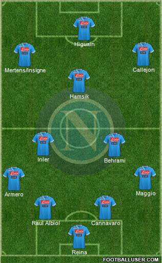 Napoli Formation 2013
