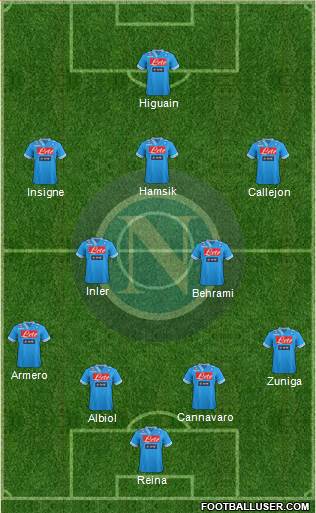Napoli Formation 2013