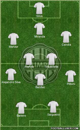 C Olimpia Formation 2013